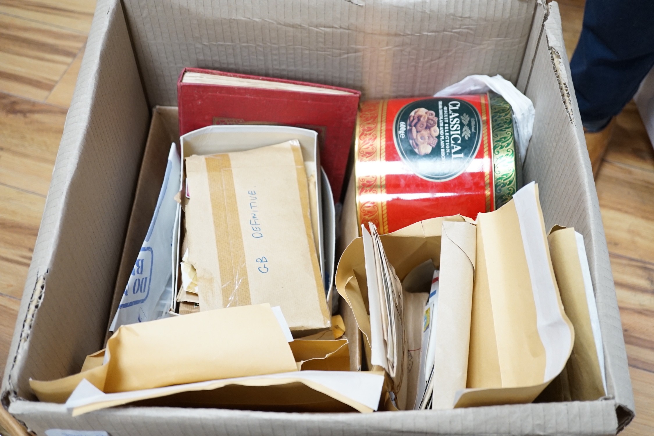 A large quantity of used World stamps, together with a Victory album
